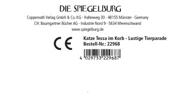 Die Spiegelburg - Lustige Tierparade - Katze Tessa im Korb (2)