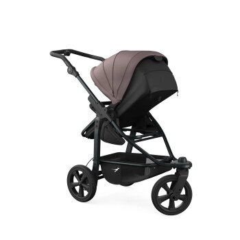 TFK - mono 3 - Kombikinderwagen 2-in-1 mit Luftkammerreifen Braun