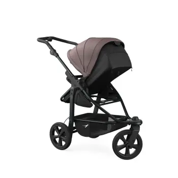 TFK - mono 3 - Kombikinderwagen 2-in-1 mit Luftkammerreifen Braun