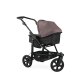 TFK - mono 3 - Kombikinderwagen 2-in-1 mit Luftkammerreifen Braun
