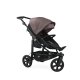 TFK - mono 3 - Kombikinderwagen 2-in-1 mit Luftkammerreifen Braun