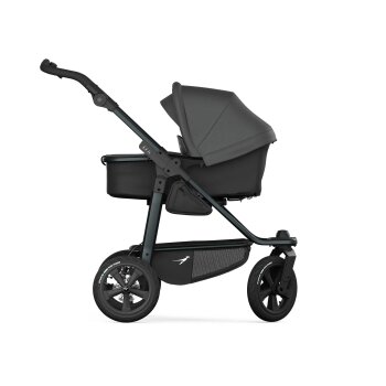 TFK - mono 3 - Kombikinderwagen 2-in-1 mit Luftreifen Grau