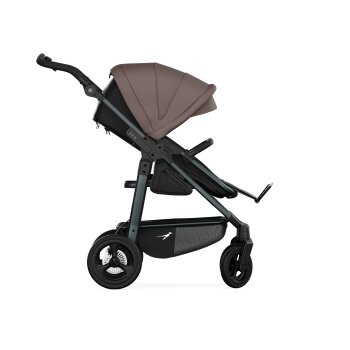 TFK - mono 4 - Kombikinderwagen 2-in1 mit Luftkammerräder Braun