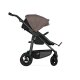 TFK - mono 4 - Kombikinderwagen 2-in1 mit Luftkammerräder Braun