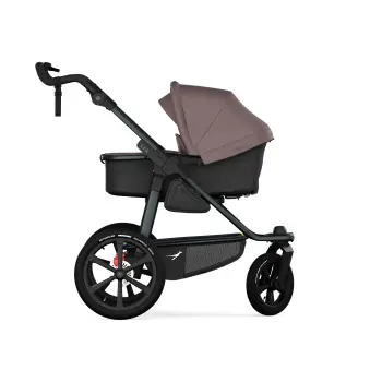 TFK - pro - 2-in-1 Kombikinderwagen mit Luftreifen Braun