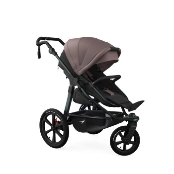 TFK - pro - 2-in-1 Kombikinderwagen mit Luftreifen Braun