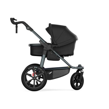 TFK - pro - 2-in-1 Kombikinderwagen mit Luftreifen Schwarz