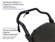 TFK - pro - 2-in-1 Kombikinderwagen mit Luftreifen Schwarz