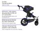 TFK - pro - 2-in-1 Kombikinderwagen mit Luftreifen Sand
