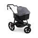 TFK - pro - 2-in-1 Kombikinderwagen mit Luftreifen Premium grau