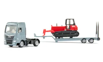 SIKU - MAN Lkw mit Planierraupe