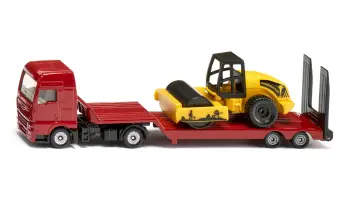 SIKU - MAN Lkw mit Straßenwalze