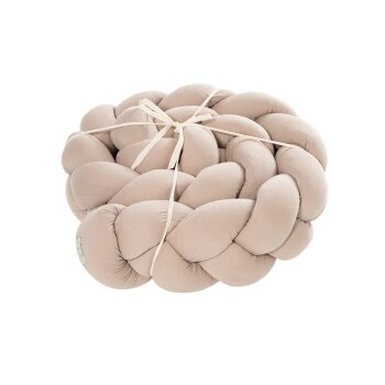 Träumeland - Signature Nestchenschlange geflochten 180 cm Taupe