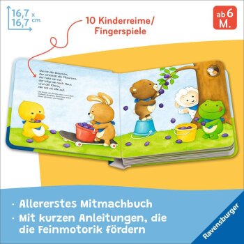 Ravensburger - Fingerspiele für Klitzekleine - Meine allerersten Kinderreime