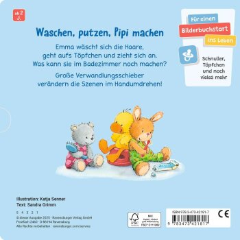 Ravensburger - Haare waschen, Zähne putzen