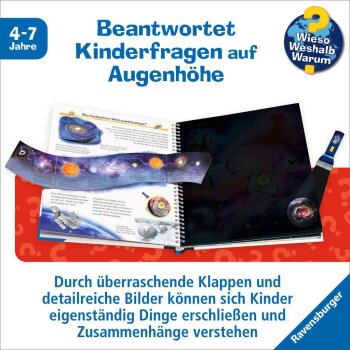 Ravensburger - Wieso? Weshalb? Warum? - Leuchte & Entdecke: Weltraum