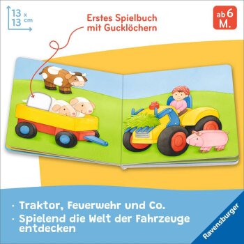 Ravensburger - Mein Gucklochbuch: Erste Fahrzeuge