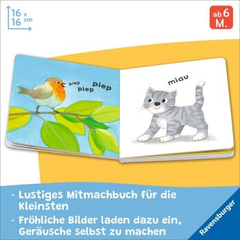 Ravensburger - Wie klingt deine Welt? Ein erstes Geräusche-Buch