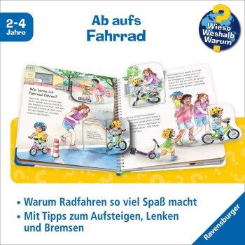 Ravensburger - Wieso? Weshalb? Warum? junior, Band 80: Mein erstes Fahrrad