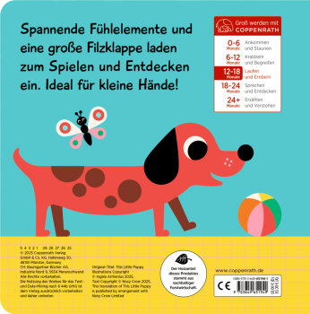 Coppenrath - Fühlen und die Welt begreifen - Mein Fühlbuch: Kleiner Hund