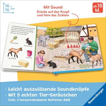 Ravensburger - Sachen suchen, Sachen hören: Tierkinder