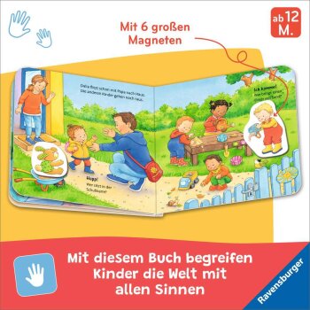 Ravensburger - Mein erstes Magnetbuch - Was machen wir in der Kita?
