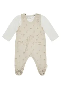 Sterntaler - Strampler-Set Jersey Katze Lilly natur Gr. 50