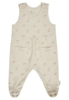 Sterntaler - Strampler-Set Jersey Katze Lilly natur Gr. 62