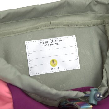 Lässig - Wanderrucksack Kinder 14L - Unique, Berry pink