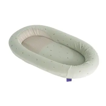 Träumeland - Babynest Home Air Fiore grün