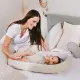 Träumeland - Babynest Home Air Fiore grün