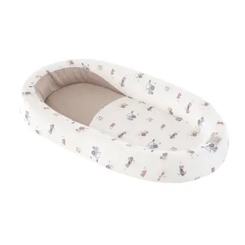 Träumeland - Babynest Home Air Little Farm blau