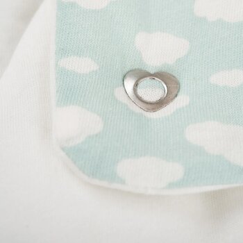 Träumeland - Babyschlafsack LIEBMICH 3-tlg. Wolke mint Gr. 68/74