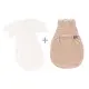 Träumeland - Babyschlafsack LIEBMICH 3-tlg. Kuschelhase beige Gr. 56/62