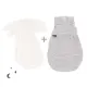 Träumeland - Babyschlafsack LIEBMICH 3-tlg. Moon grau Gr. 56/62