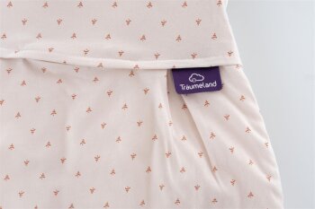 Träumeland - Baby-Ganzjahresschlafsack LIEBMICH Twister beige Gr. 68/74