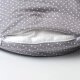 Träumeland - Baby-Ganzjahresschlafsack LIEBMICH Pünktchen grau Gr. 68/74