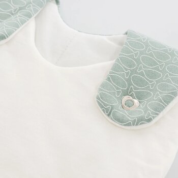 Träumeland - Baby-Ganzjahresschlafsack LIEBMICH Fische mint Gr. 62/68