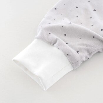 Träumeland - Sommer-Schlafanzug TO GO (0,5 TOG) Moon grau Gr. 92