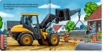 Coppenrath - So viele große Fahrzeuge bei der Arbeit