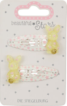 Die Spiegelburg - Beautiful Stars - Haarclips Häschen, sort. (18)