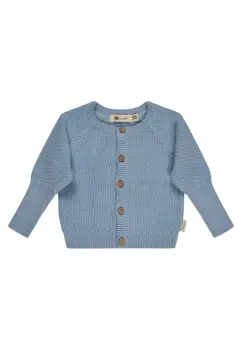 Sterntaler - Strickjacke Struktur hellblau Gr. 74