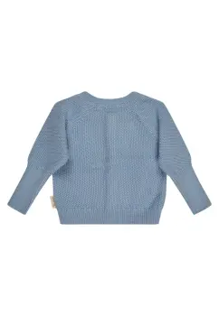 Sterntaler - Strickjacke Struktur hellblau Gr. 74