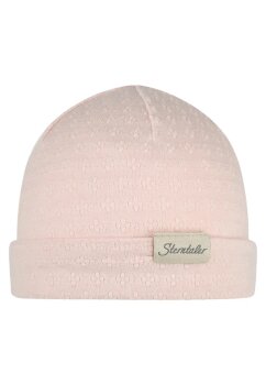 Sterntaler - Beanie strukturiert zartrosa Gr.39