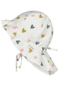 Sterntaler - Sonnenhut Herzen Gr.49