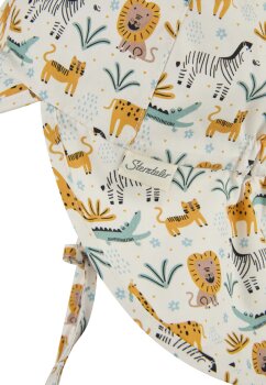 Sterntaler - Schirmmütze mit Nackensschutz Zootiere Gr.47