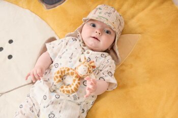 Sterntaler - Schirmmütze mit Nackensschutz Zootiere...