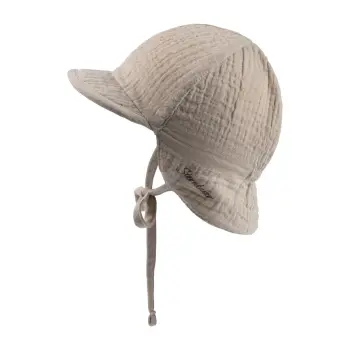 Sterntaler - Wende Schirmmütze Musselin beige Gr.35