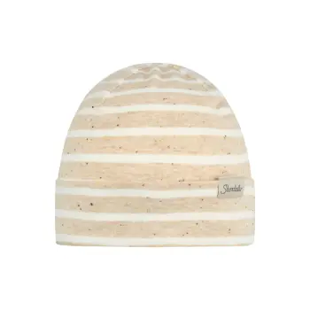 Sterntaler - Beanie Streifen taupe Gr.53