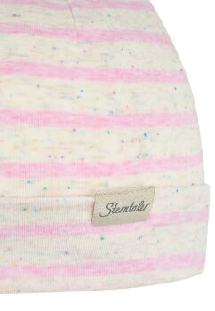 Sterntaler - Beanie Streifen perlrosa Gr.53
